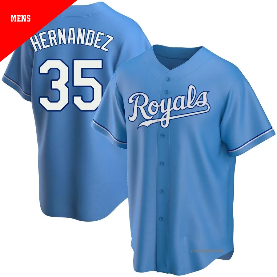 Diego Hernandez Jersey | Diego Hernandez Royals Men's, Women's & Youth
